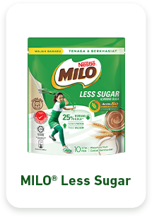 milo less sugar