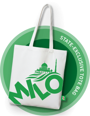 State Tote Bag Sarawak