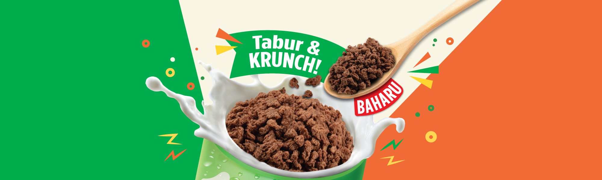 NEW MILO® Krunch Desktop Banner