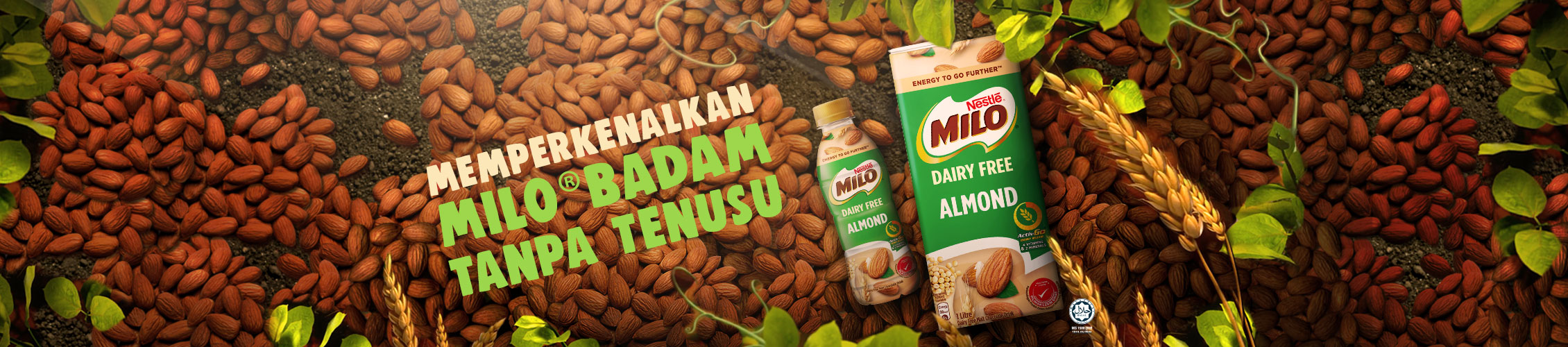 MILO® BADAM TANPA TENUSU