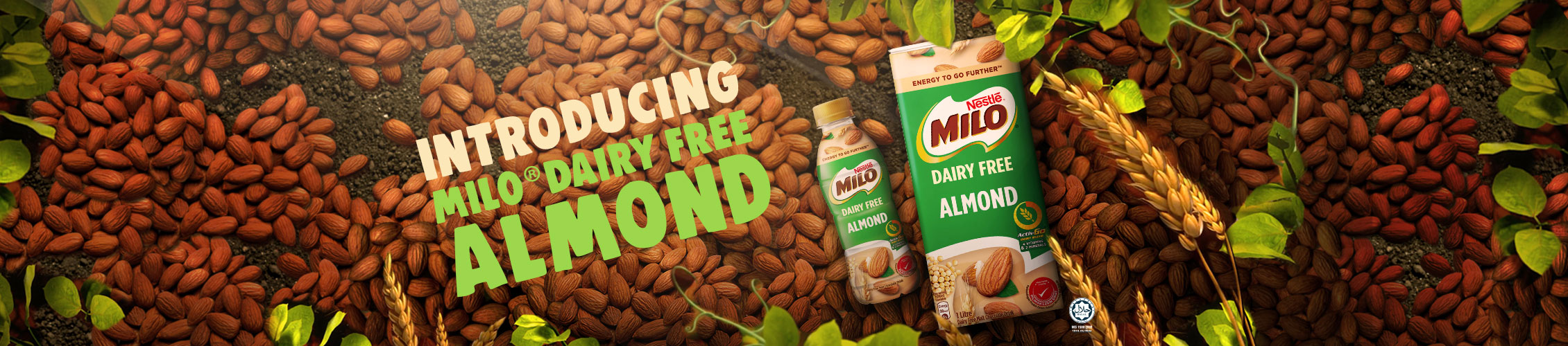 MILO® DAIRY FREE ALMOND