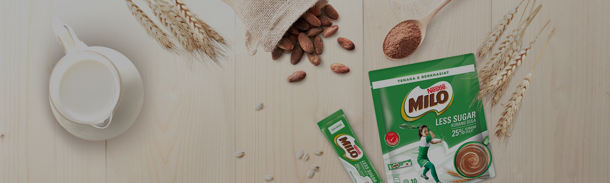 Milo Pack with Sachet
