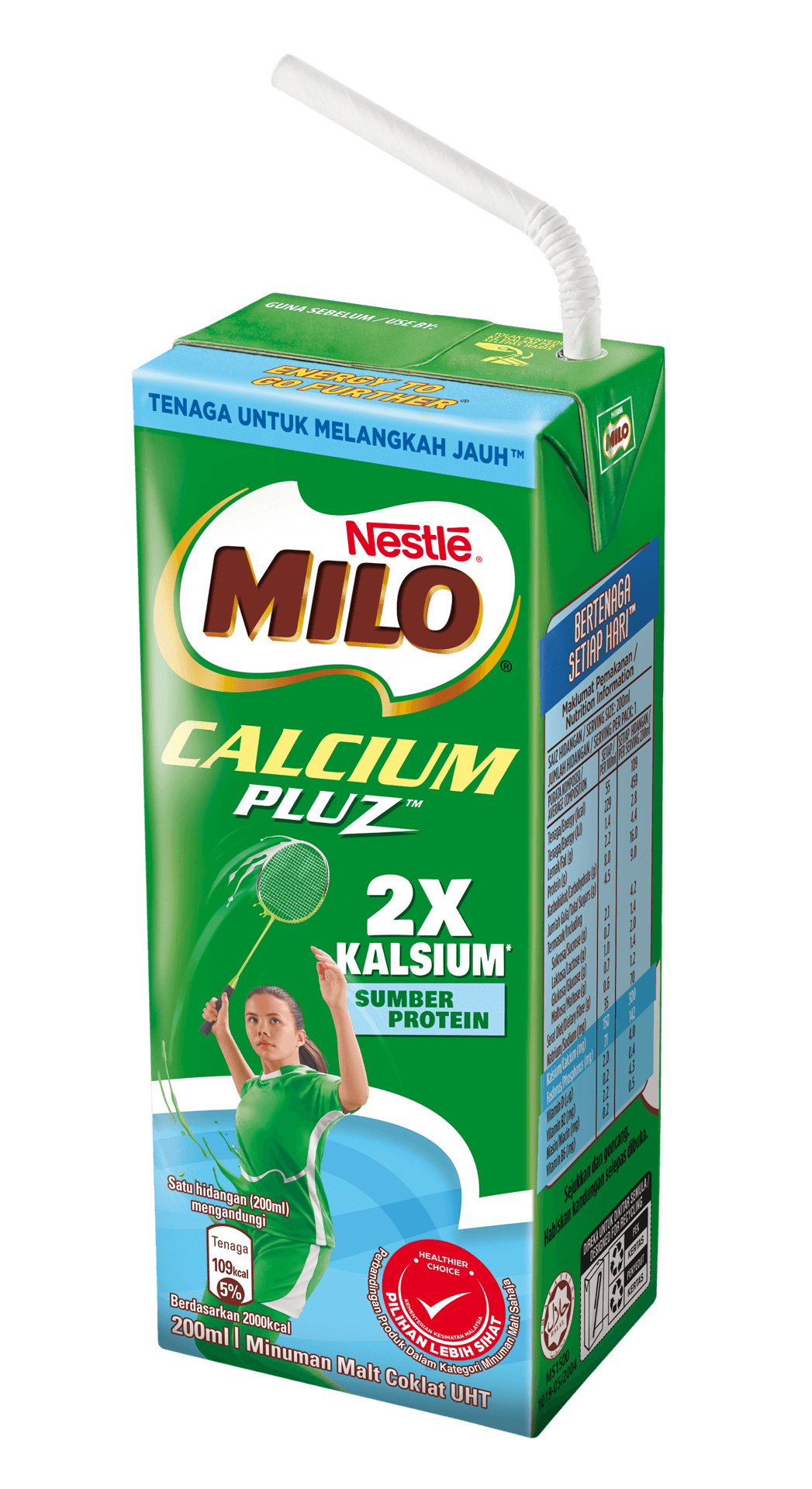 MILO CALCIUM PLUZ 2X The Calcium MILO 