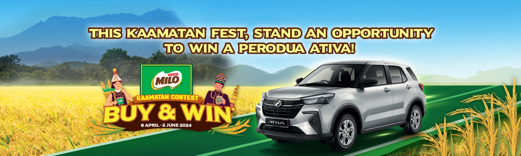 THIS KAAMATAN FEST, STAND AN OPPORTUNITY TO WIN A PERODUA ATIVA! 