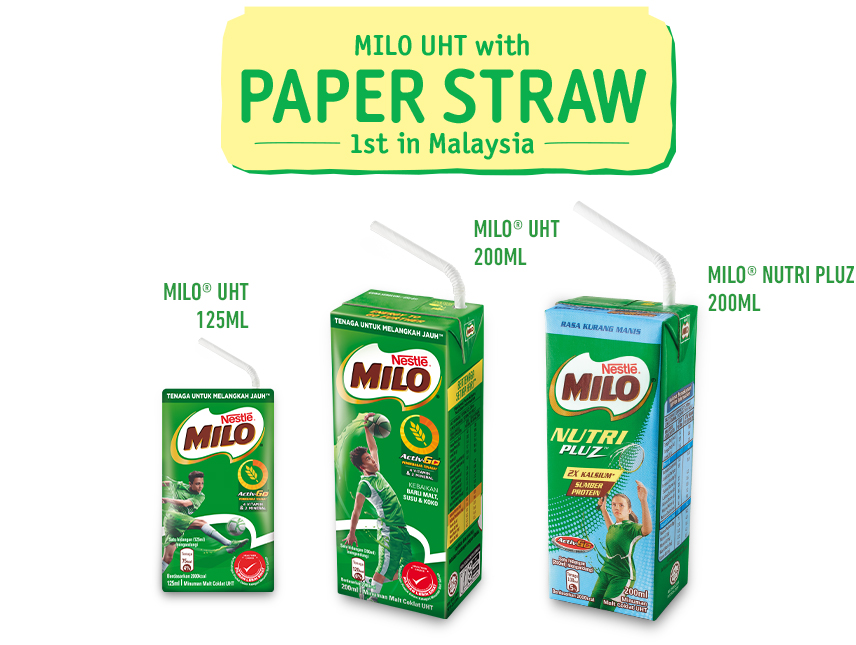 MILO Paper Straw Product