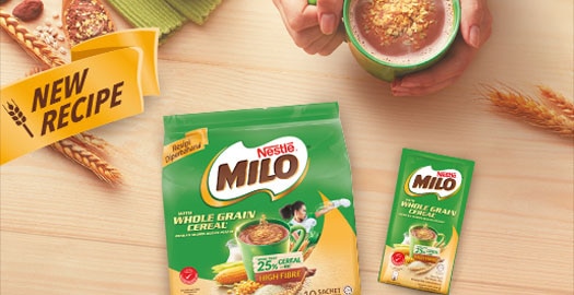 MILO® with Whole Grain Cereal