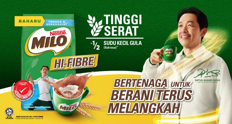 MILO® Hi-Fibre Baharu