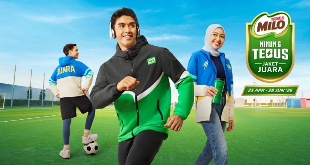 GET READY TO REDEEM JAKET JUARA MILO®