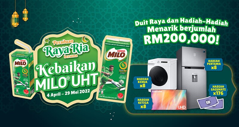 Peraduan Hari Raya MILO®️ UHT