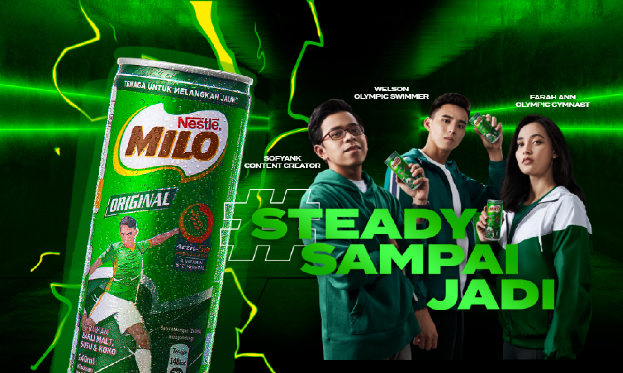 MILO® Steady Sampai Jadi
