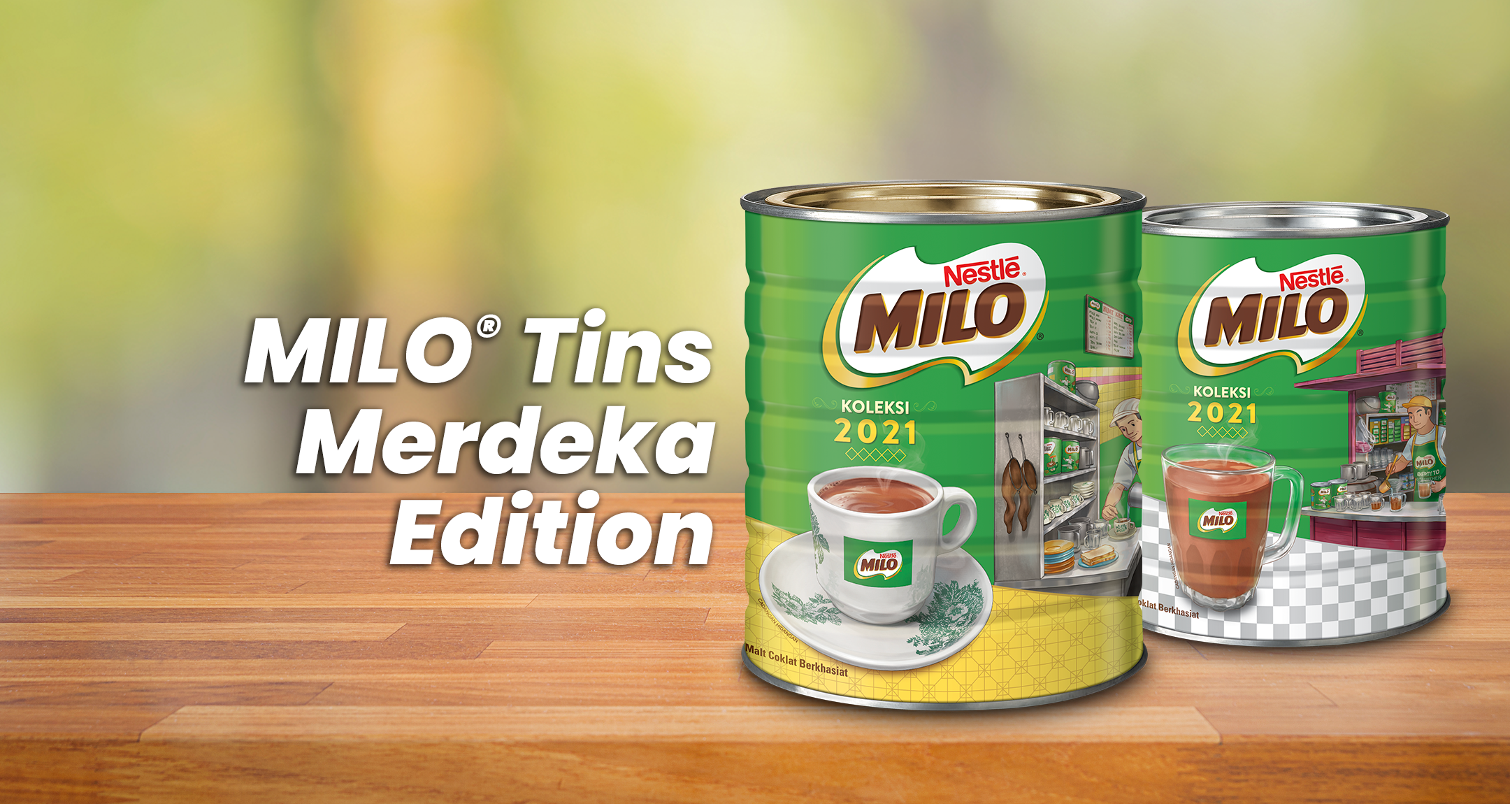 MILO Tins Merdeka Edition