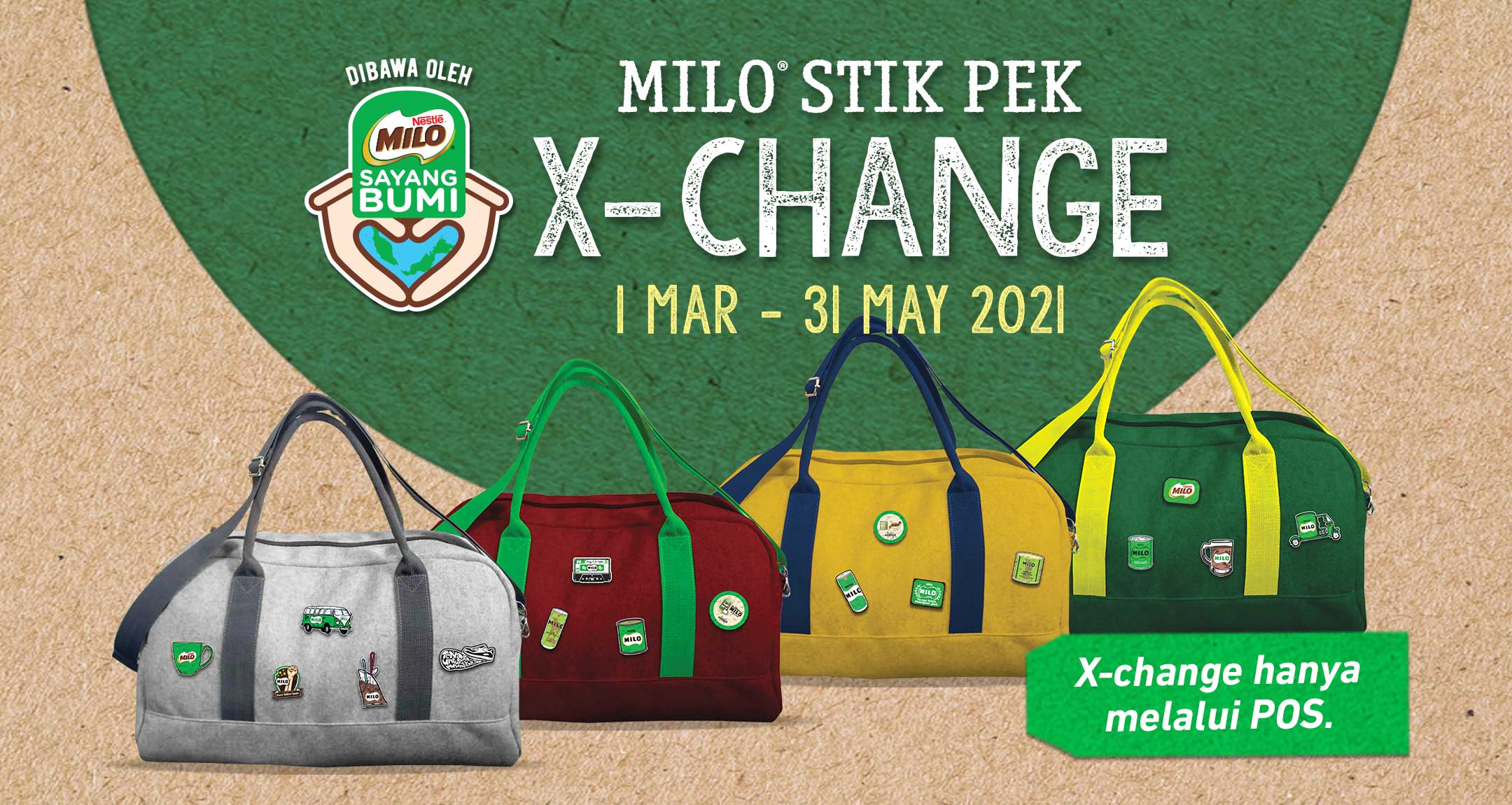 MILO® Stik Pek X-Change Campaign