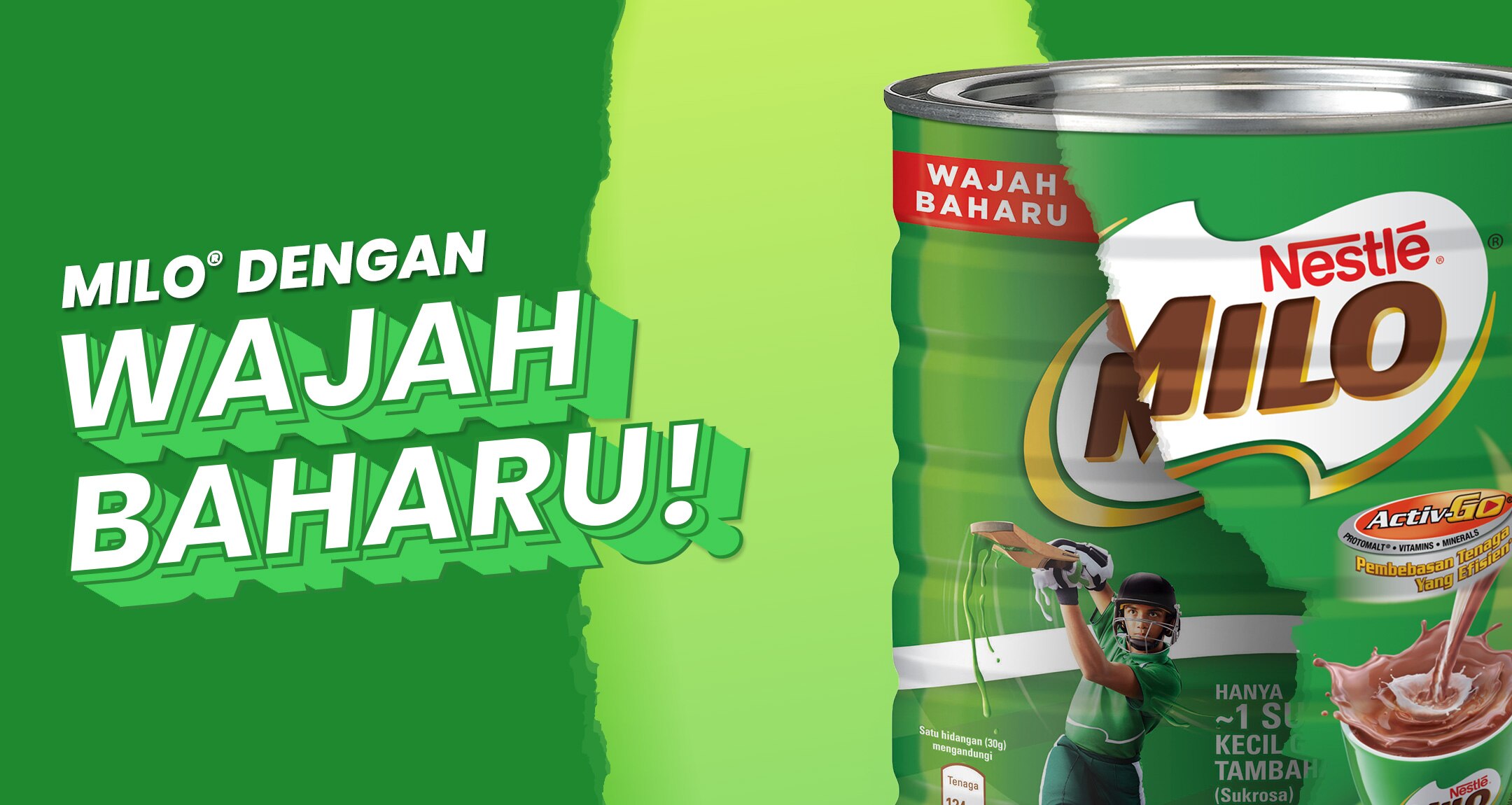 MILO® dengan Wajah Baharu!