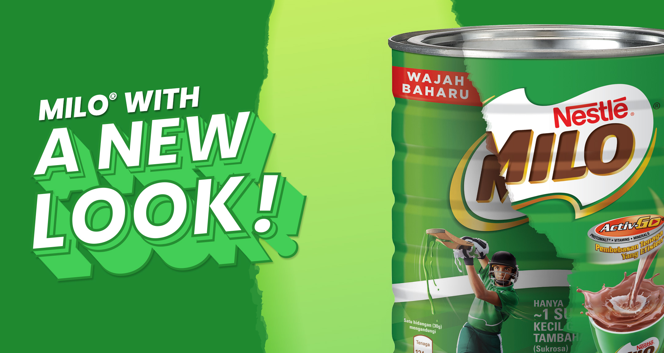MILO® with a new look!