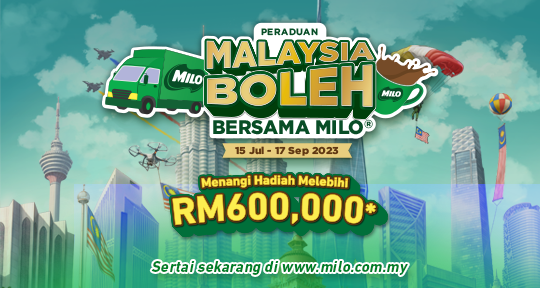 Peraduan Malaysia Boleh Bersama MILO®
