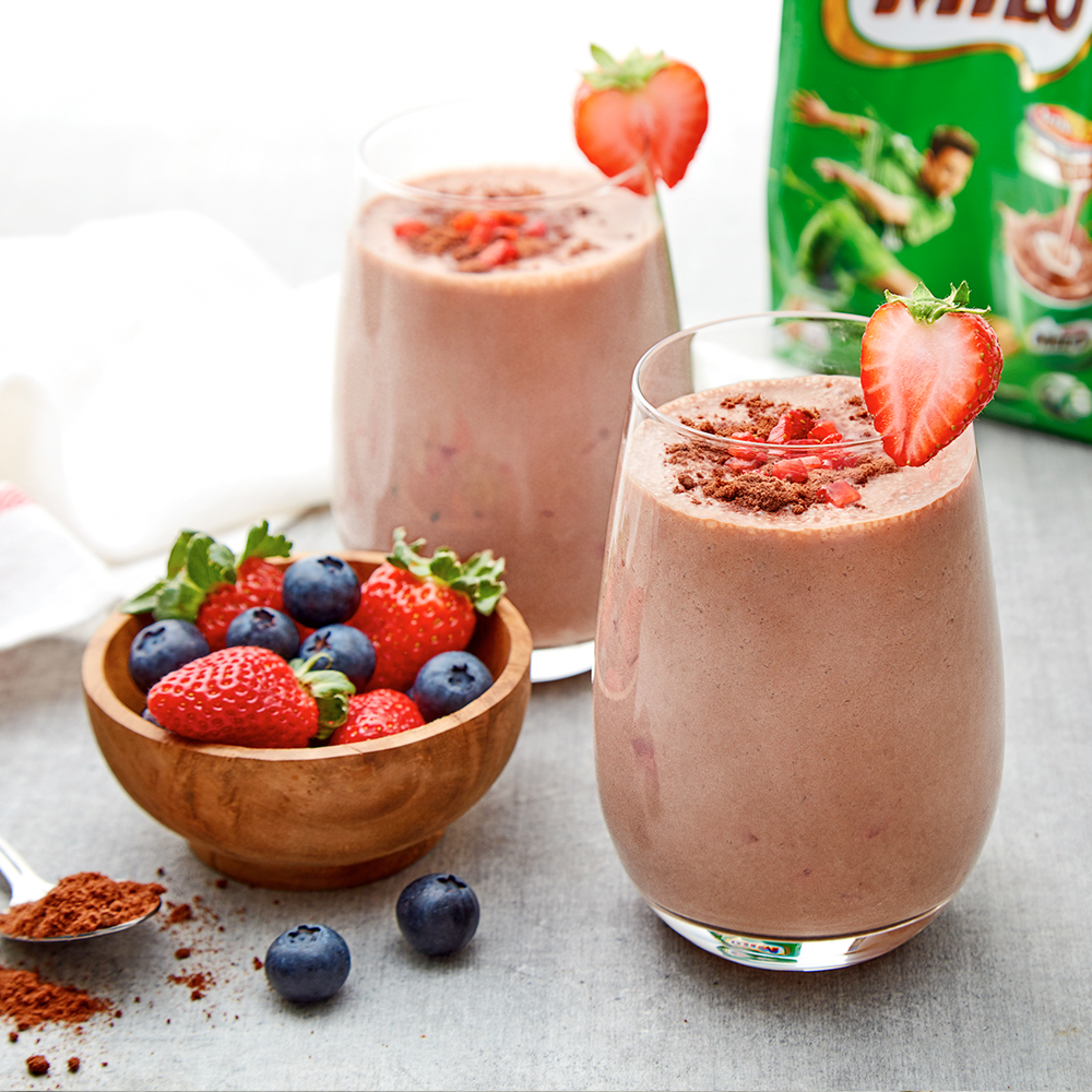 MILO® Berry Yogurt Smoothie