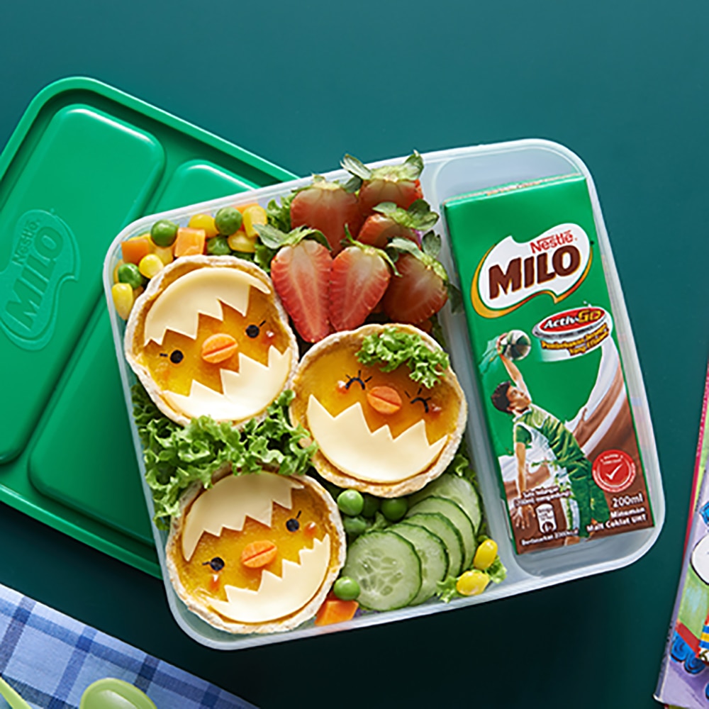 Egg &amp; Mixed Vege Breakfast Cup Bento Box