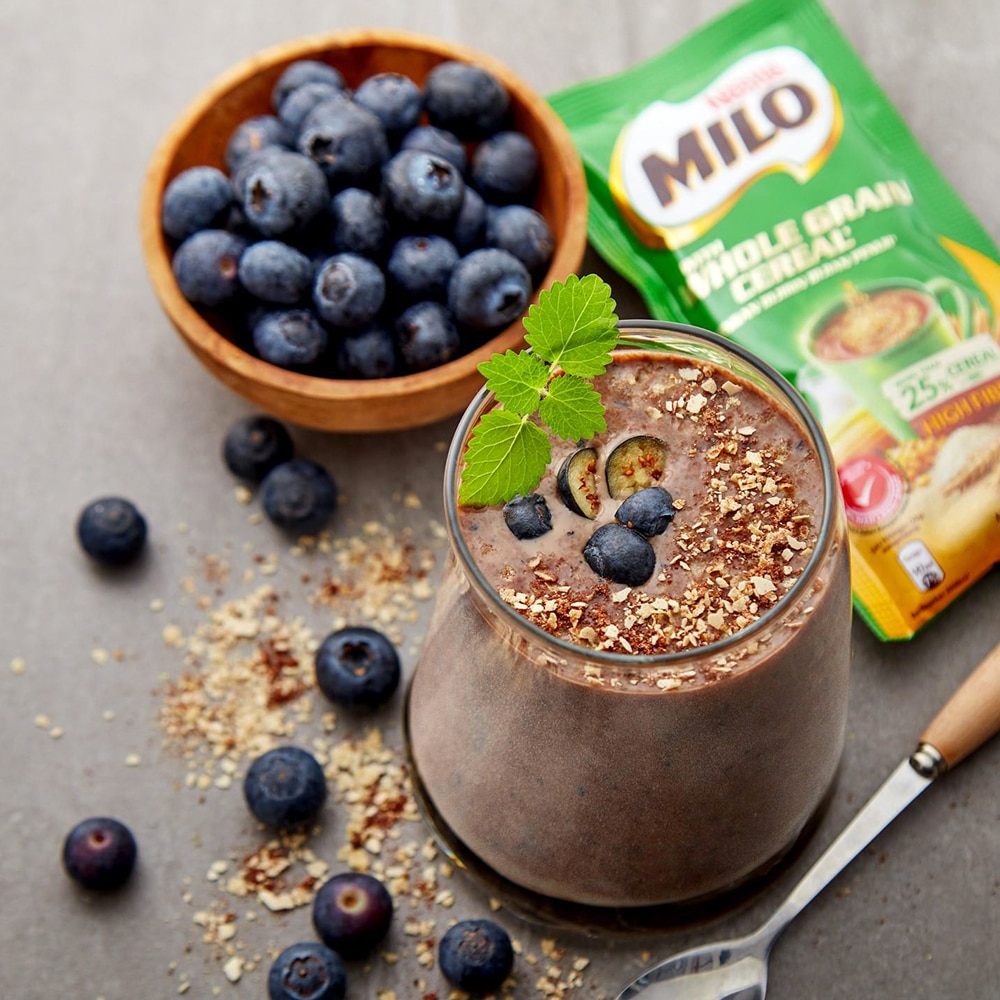 MILO® Blueberry Mint Frappé