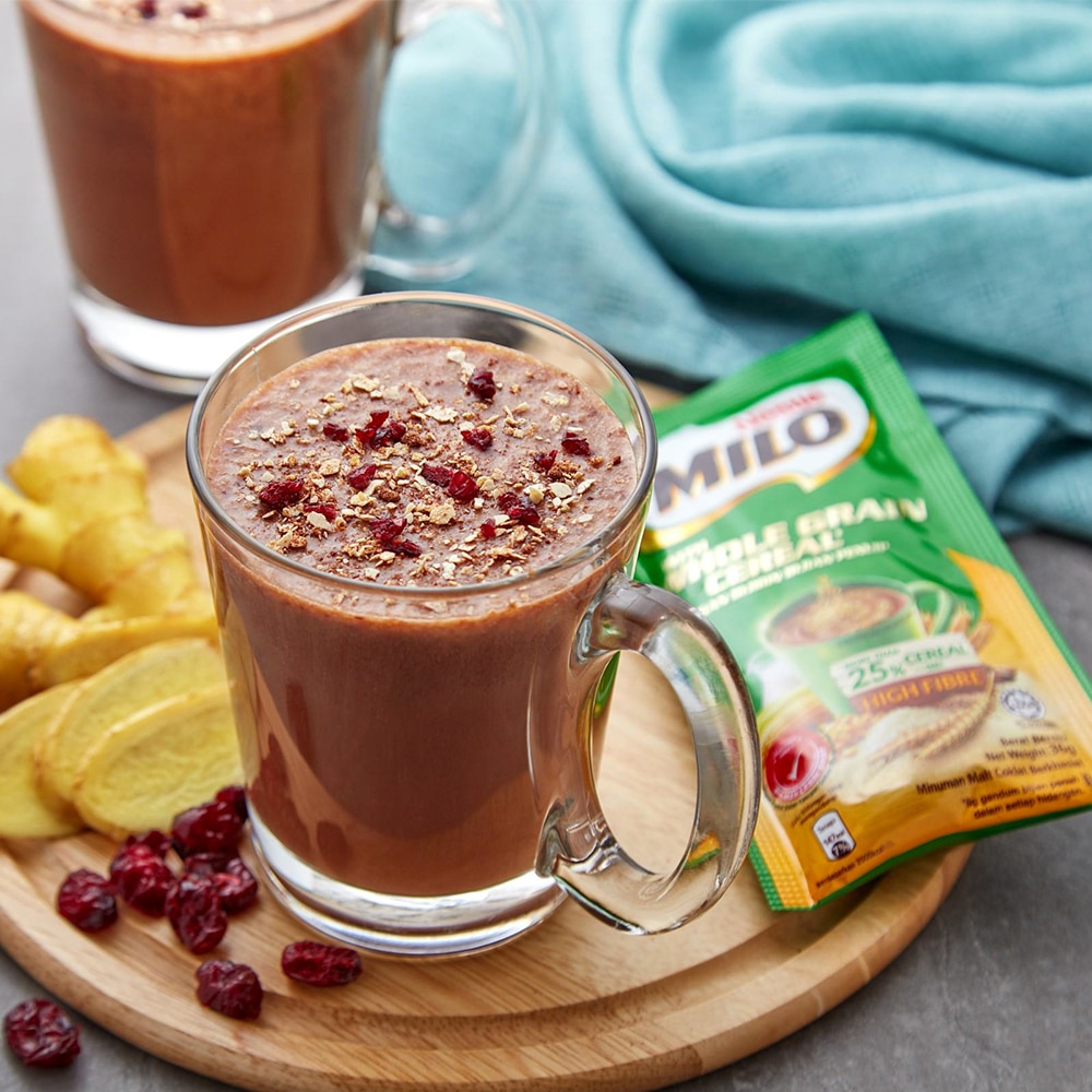 MILO® Ginger Cranberries Frappé