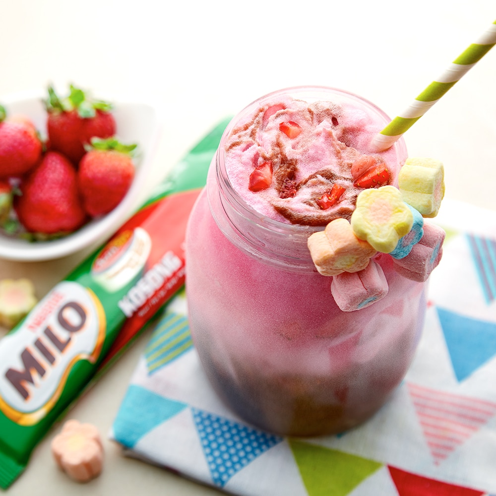 MILO® Rainbow Smoothie