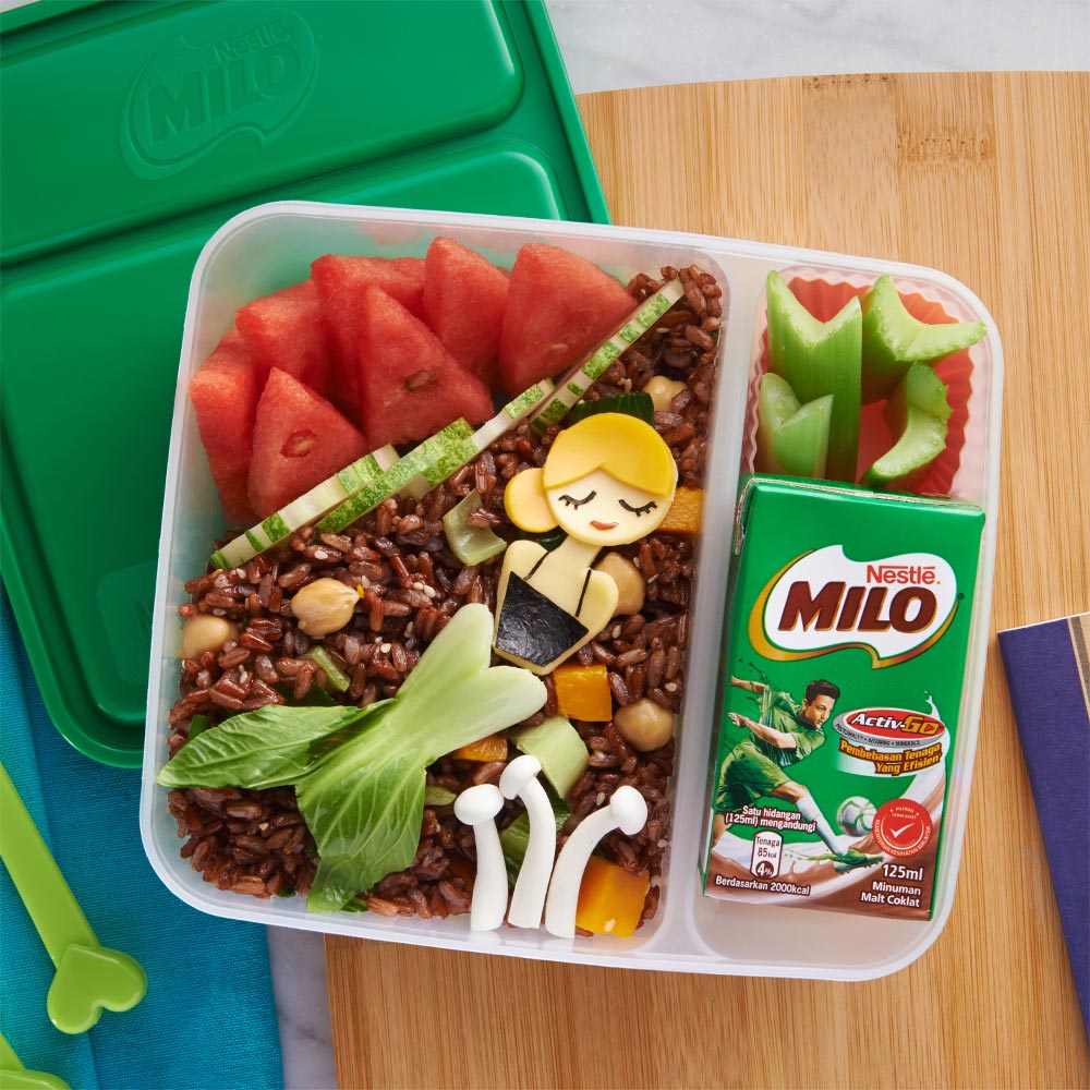 Pumpkin Fried Rice Bento Box