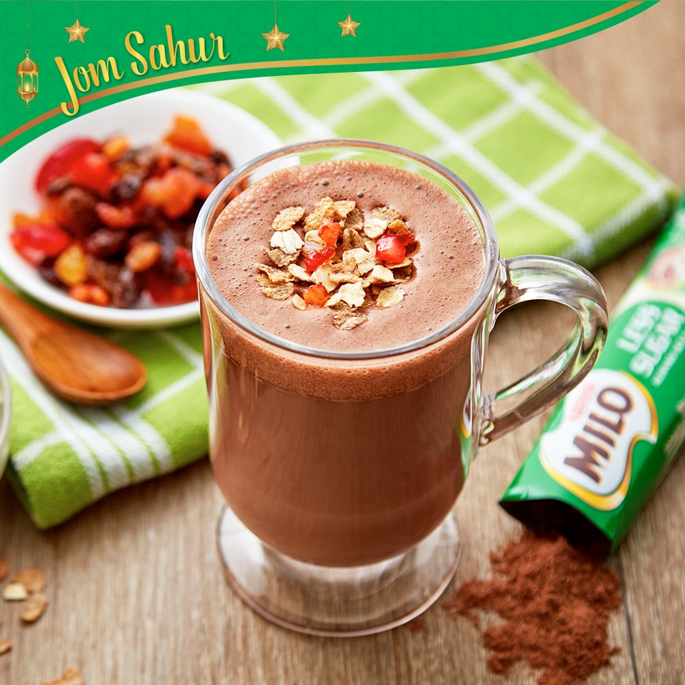 MILO® Fruity Muesli Hot Cup