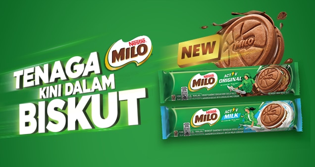 Biskut MILO® Activ