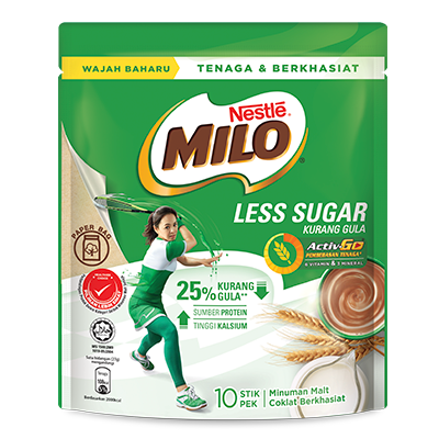 MILO® LESS SUGAR